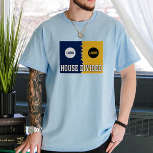 Personalized House Divided Sports Shirt – Any Teams, Any League 1 - view 3, custom embroidered by Intriklo