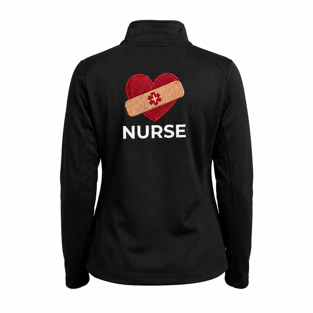 Custom Wound Care Nurse Embroidered Fleece Jacket | Personalized Wound Care RN Zip-Up