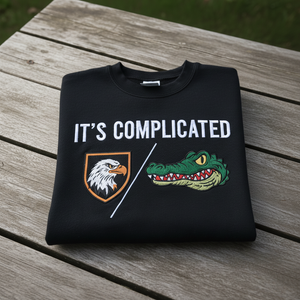 Custom Embroidered House Divided Sweatshirt Hoodie – Personalized Rival Teams 3 - view 4, custom embroidered by Intriklo