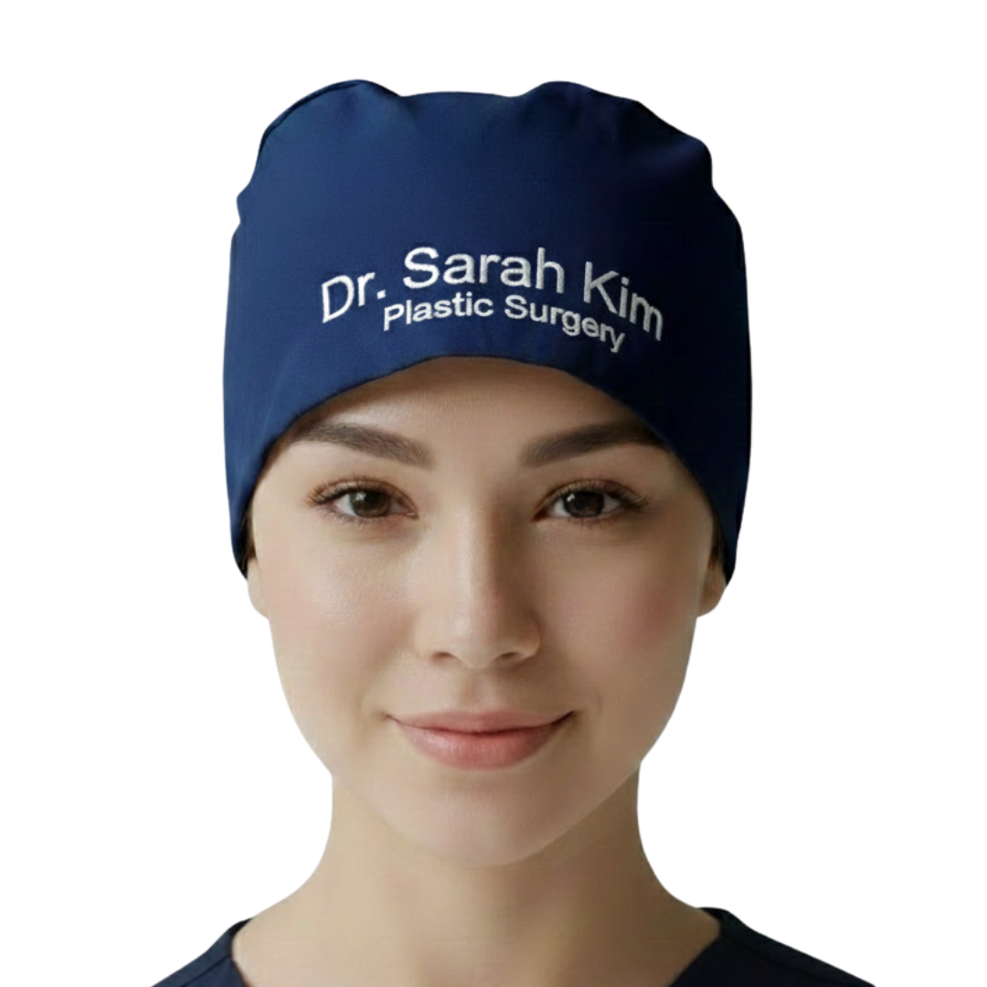 Plastic Surgery Embroidered Scrub Cap