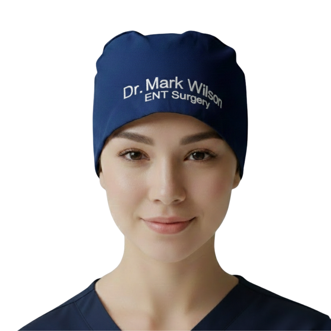ENT Surgery Embroidered Scrub Cap