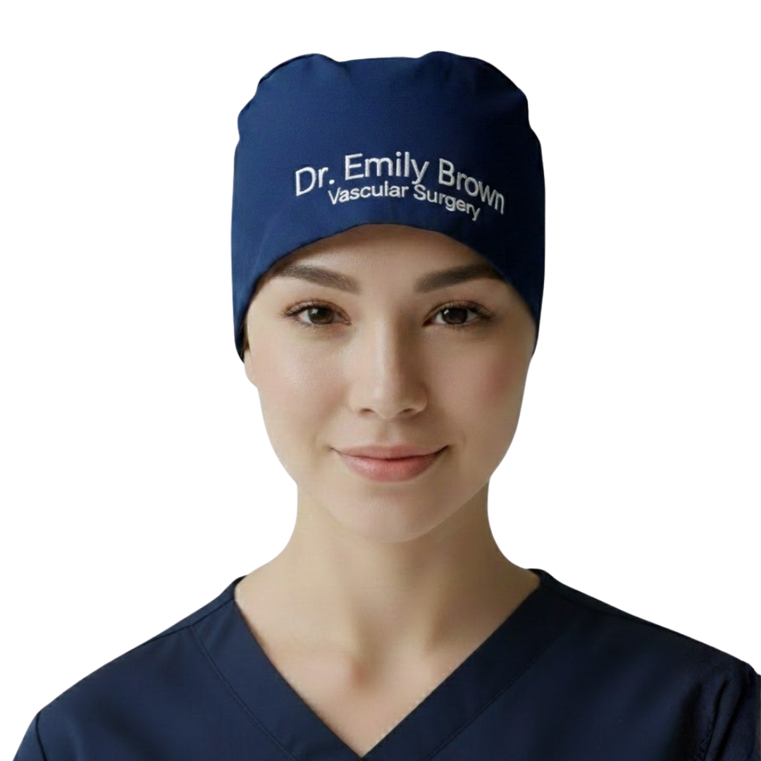 Vascular Surgery Embroidered Scrub Cap