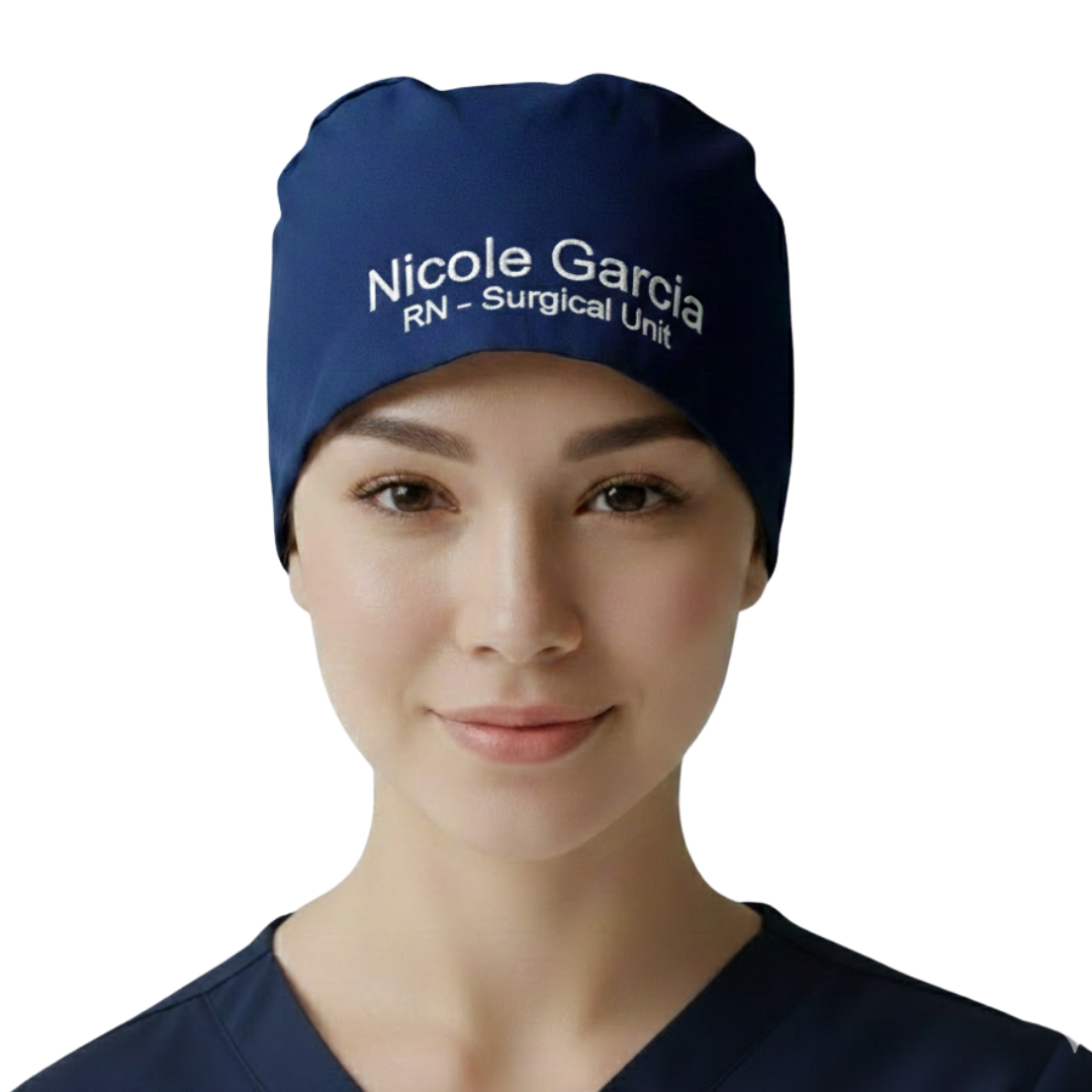 Surgical Unit Embroidered Scrub Cap