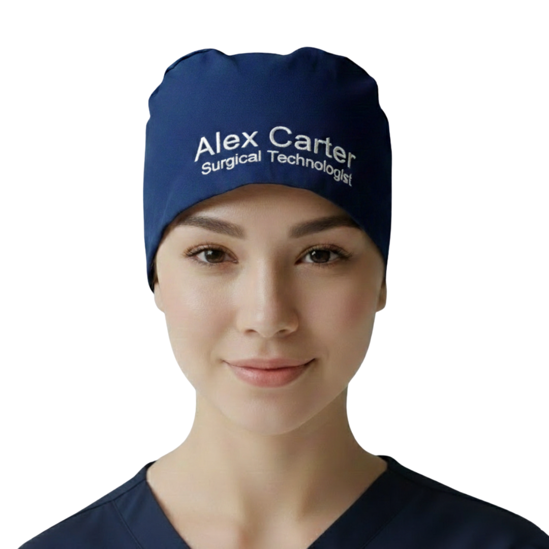 Surgical Technologist Embroidered Scrub Cap