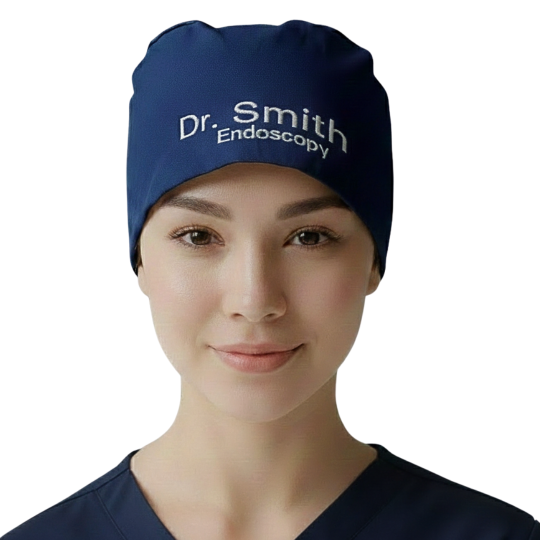 Endoscopy Embroidered Scrub Cap