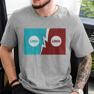 Personalized House Divided Sports Shirt – Any Teams, Any League 7 - detail view, custom embroidered by Intriklo