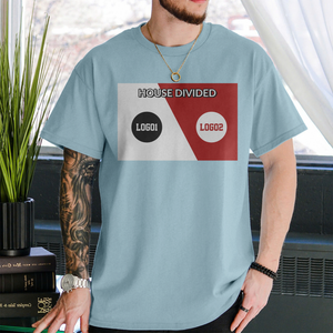 Personalized House Divided Sports Shirt – Any Teams, Any League 6 - view 4, custom embroidered by Intriklo