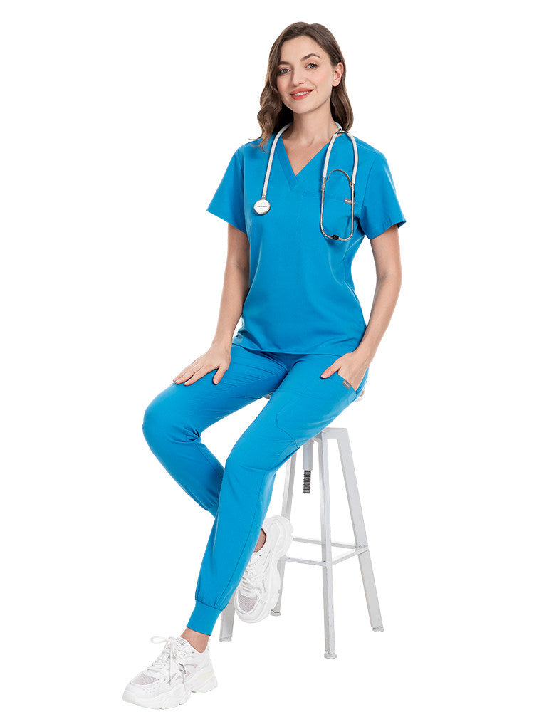 Unisex comfortable loose hand clothes, operating room doctors, nurses, work clothes, stretch quick-drying, high-quality uniforms