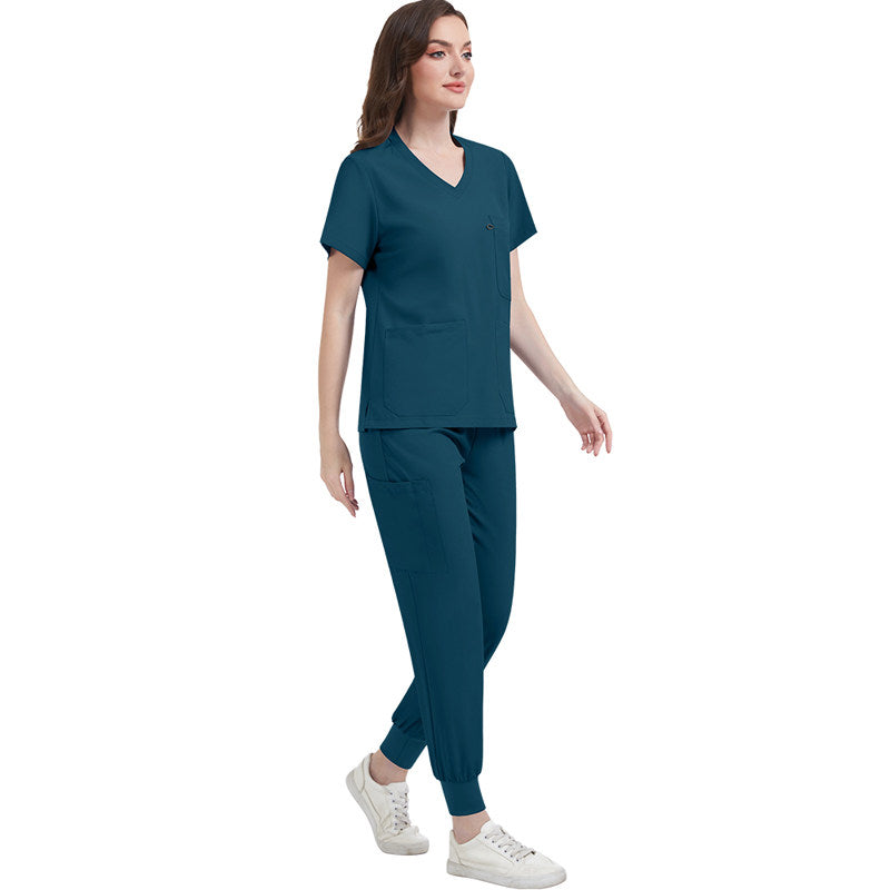 NiaaHinn Private Hospital Clinic Doctor Nurse Hand Gowns Comfortable Breathable Multi Pocket Overalls Nurse Uniform