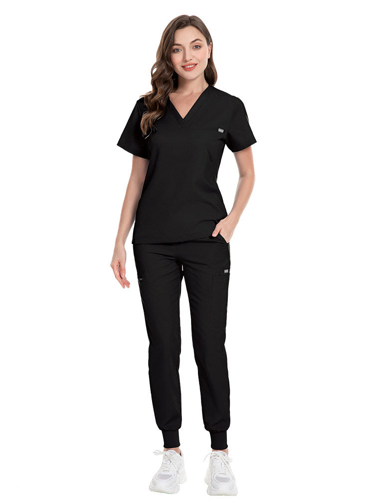 Unisex comfortable loose hand clothes, operating room doctors, nurses, work clothes, stretch quick-drying, high-quality uniforms