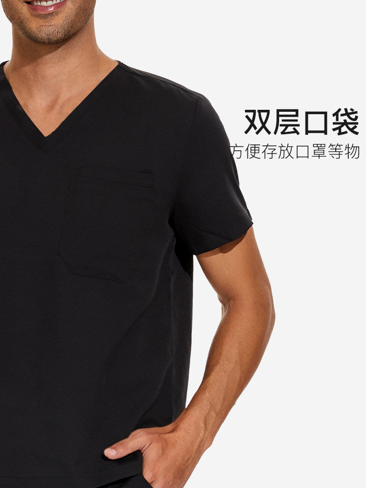Autumn and winter thick stretch quick-drying hand clothes high quality dental clinic doctors nurses operating room surgical clothes for men and women