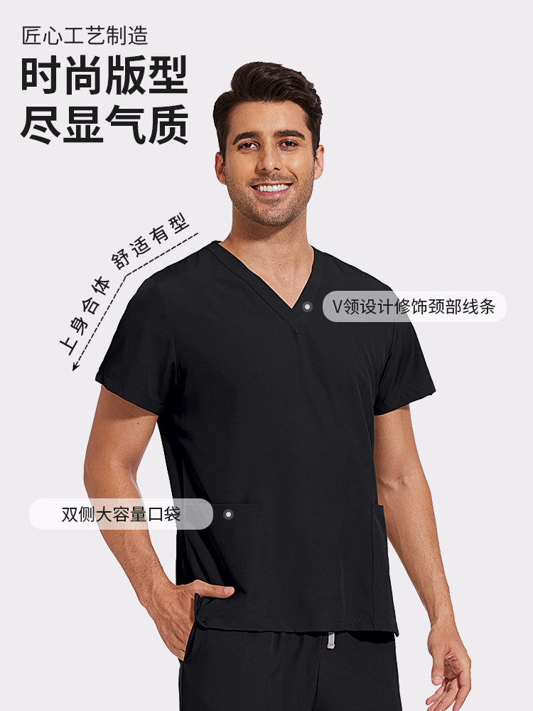 Nurse uniforms, hand wash gowns, short-sleeve medical uniforms for men and women, surgical gowns, thin quick-dry brush hand gowns, ICU work wear sets