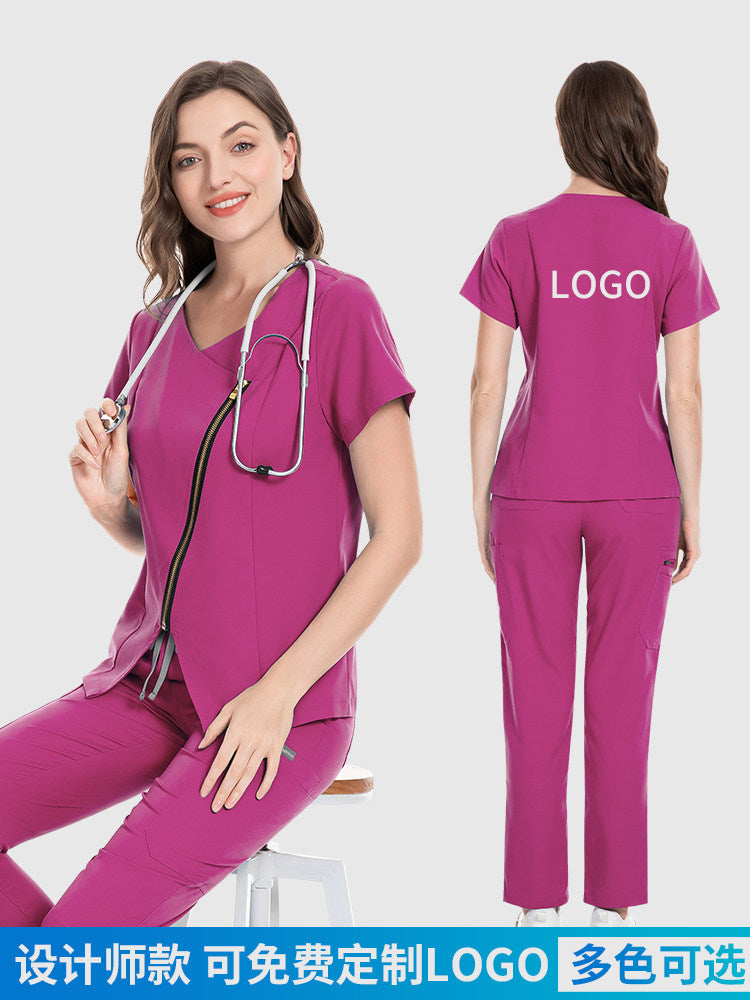 Unisex comfortable loose hand clothes, operating room doctors, nurses, work clothes, stretch quick-drying, high-quality uniforms