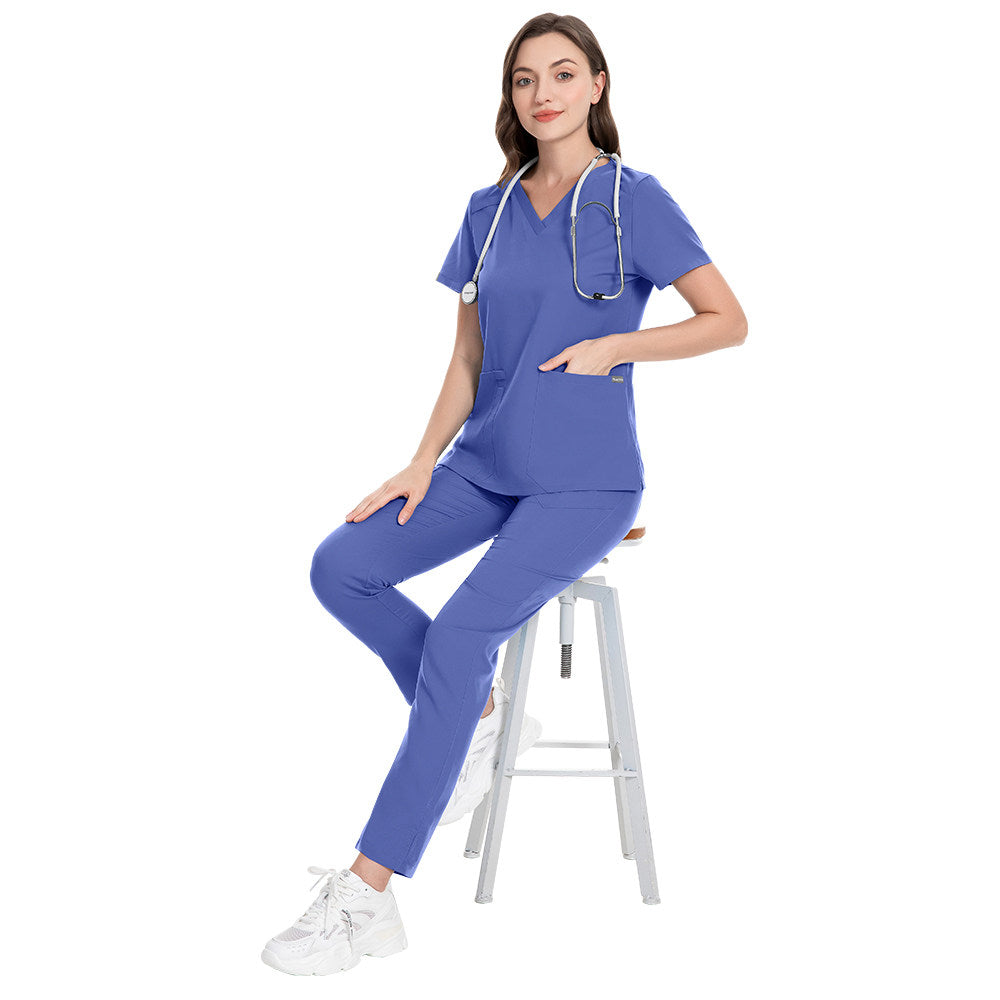 Nian Qing Men and Women Surgical Uniforms, Nurse Uniforms, Quick-Drying Surgery, Pets, Dental Clinics, Work Clothes, Hand Washing Clothes, Doctor Uniforms