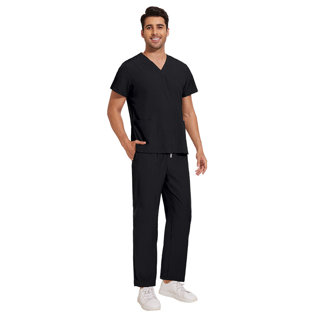 Nurse uniforms, hand wash gowns, short-sleeve medical uniforms for men and women, surgical gowns, thin quick-dry brush hand gowns, ICU work wear sets