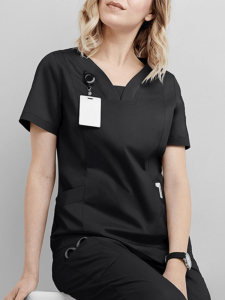 Casual and simple surgical gown set, doctor and nurse uniform, beauty salon, dental hospital work clothes, hand washing clothes two-piece set