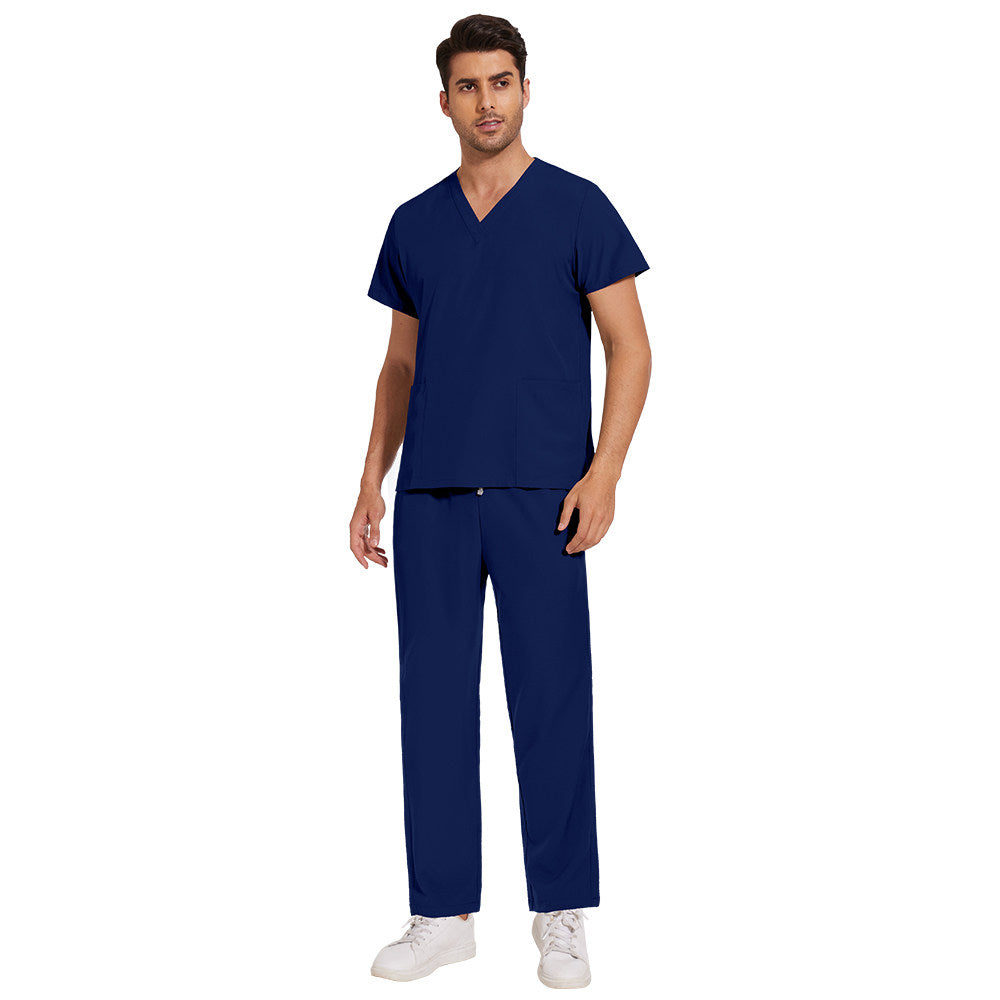 Nurse uniforms, hand wash gowns, short-sleeve medical uniforms for men and women, surgical gowns, thin quick-dry brush hand gowns, ICU work wear sets