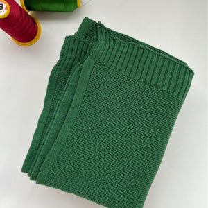 Christmas Green knit baby blanket, plain color option