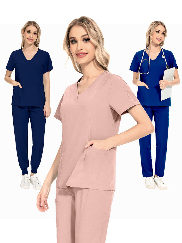 European-style hand brush gloves, hand wash gowns, new operating room beauty salon nurse uniforms, Korean style beauty salon work uniforms