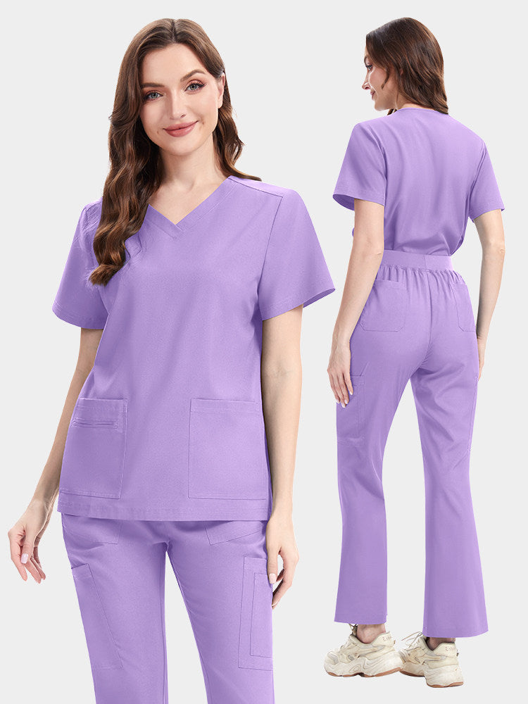 NiaaHinn Foreign Trade Fashion Quick-Dry Thin Wash Set Can Be Layered with Plus Size Women's and Men's Doctor and Nurse Uniforms