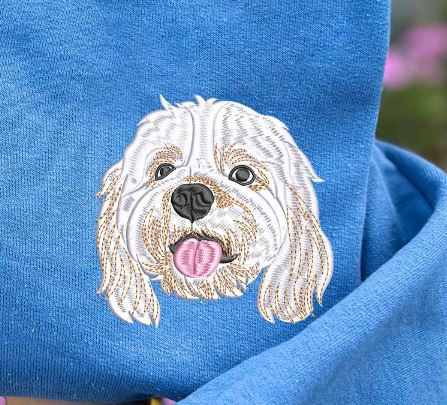 Extra fee for colour pet embroidery