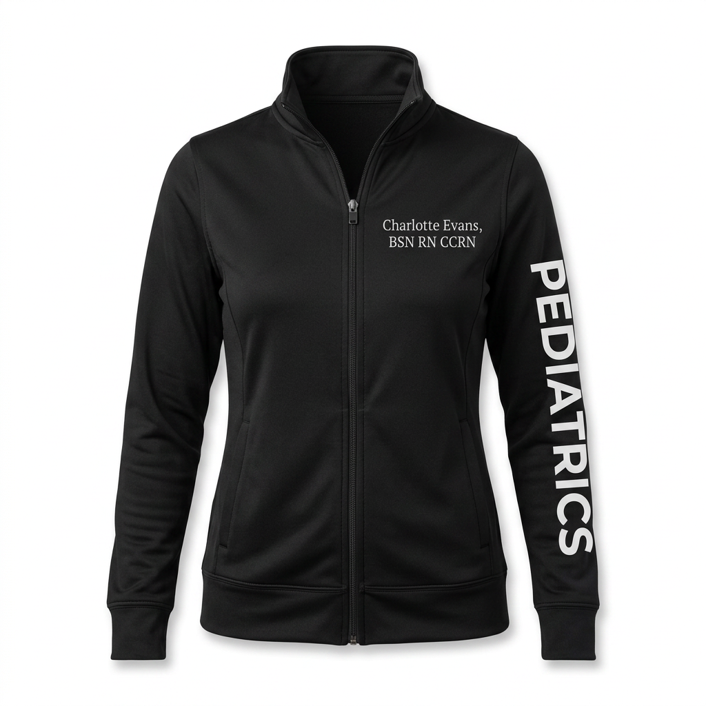 Custom Pediatric Fleece Jacket | Making a Difference in Little Lives Zip-Up