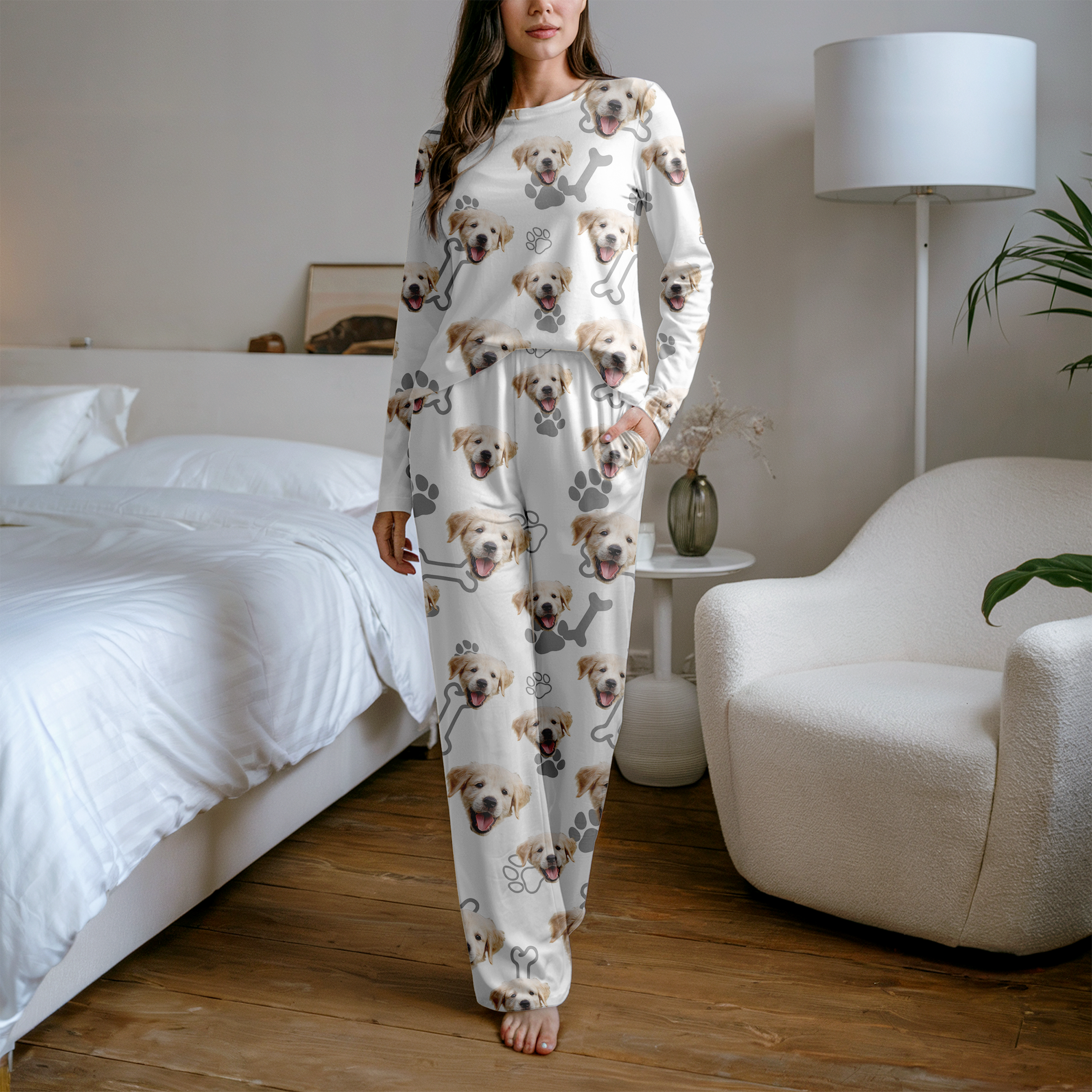Custom Pet Pajamas - Personalized Pajamas with Your Pet’s Face | Funny Dog and Cat Pajamas 3