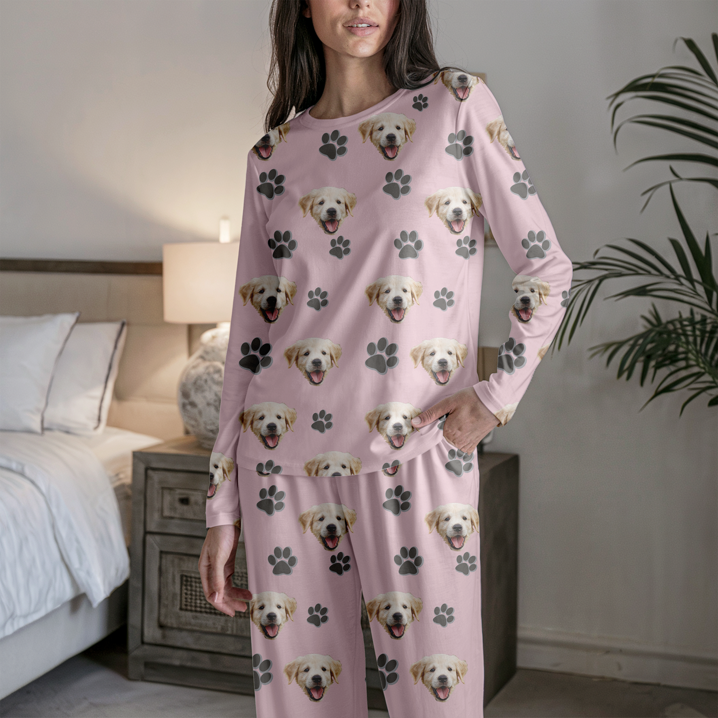 Custom Pet Pajamas - Personalized Pajamas with Your Pet’s Face | Funny Dog and Cat Pajamas 1