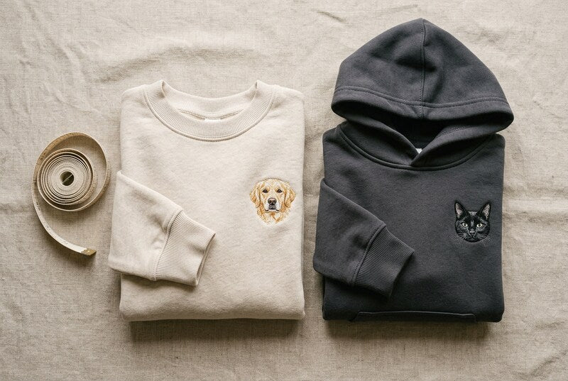 Custom Pet Sweatshirt Sizing Guide: How to Get the Fit Right