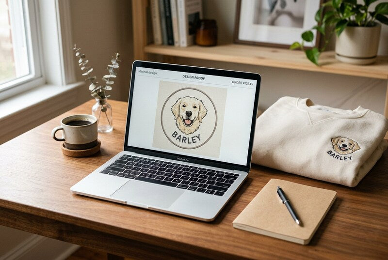 How to Approve Your Custom Pet Embroidery Design Proof
