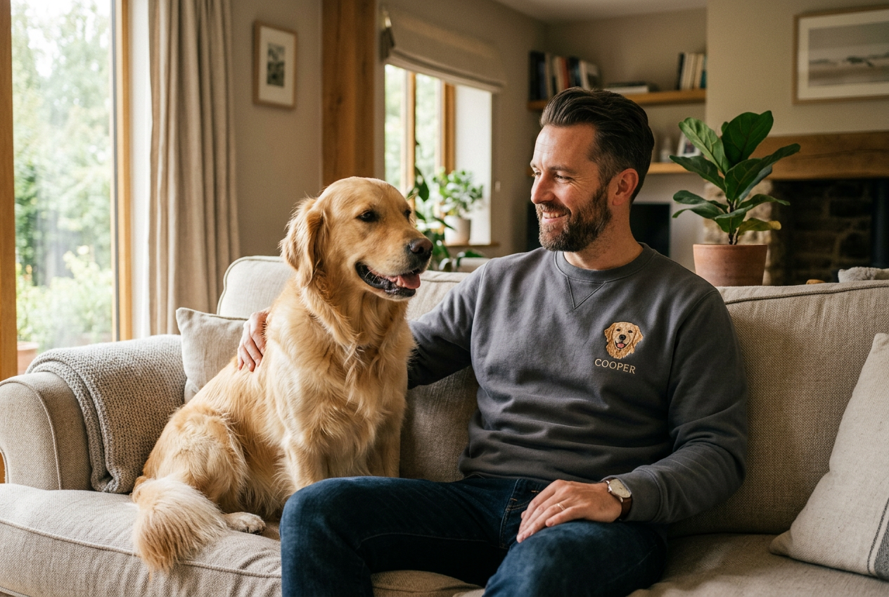 Dog Dad Gift Ideas with Custom Pet Embroidery