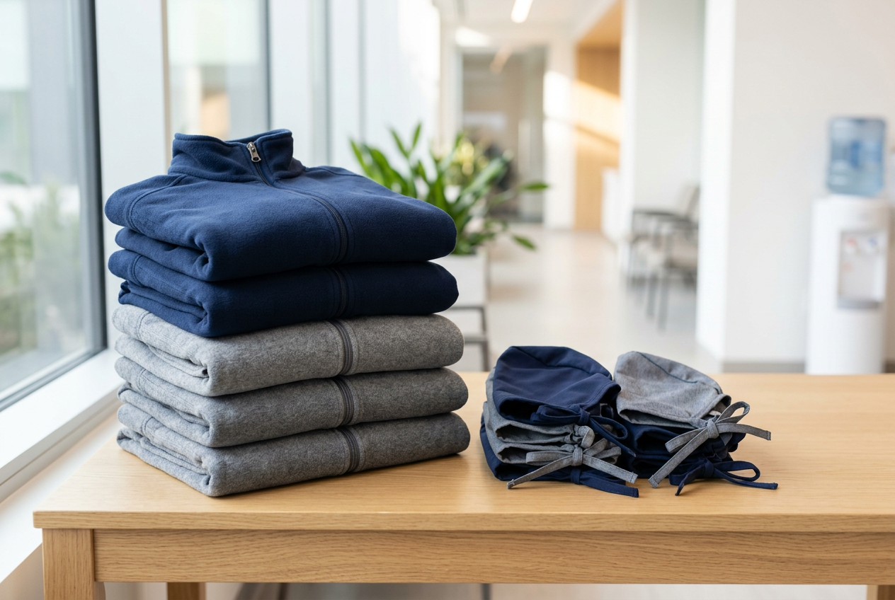Custom Medical Apparel for Team Orders: Nurse Fleece Jackets, Scrub Caps, and Role Embroidery