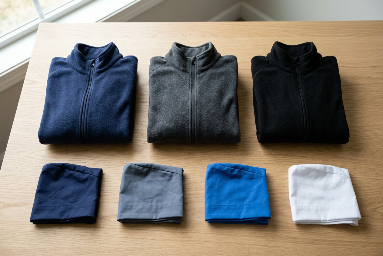 How to Choose Colors for Custom Medical Fleece Jackets and Scrub Caps