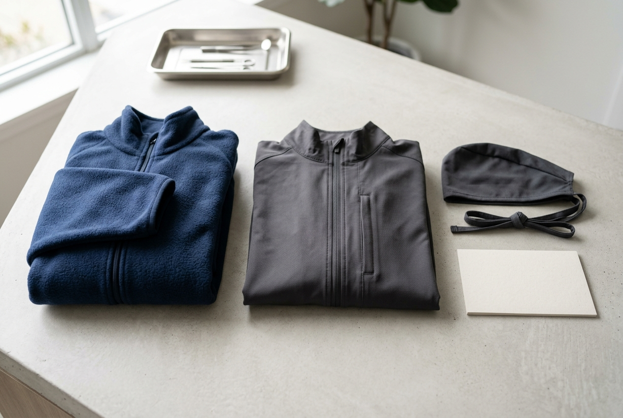 Medical Fleece Jacket vs Dry-Fit Jacket: Which Custom Healthcare Apparel Should You Choose?