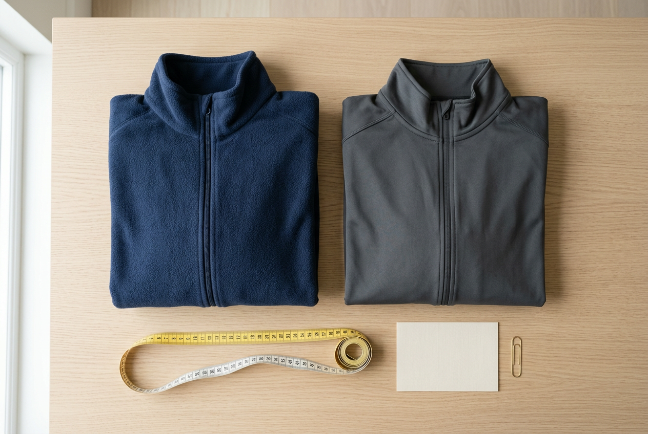 Medical Jacket Size and Fit Guide: How to Choose Custom Fleece or Dry-Fit Apparel