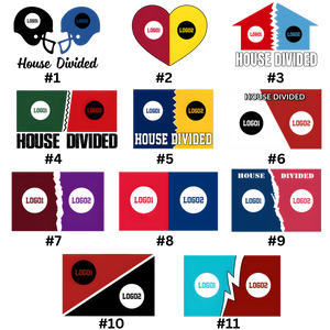 Personalized House Divided Sports Shirt – Any Teams, Any League 8 - view 5, custom embroidered by Intriklo