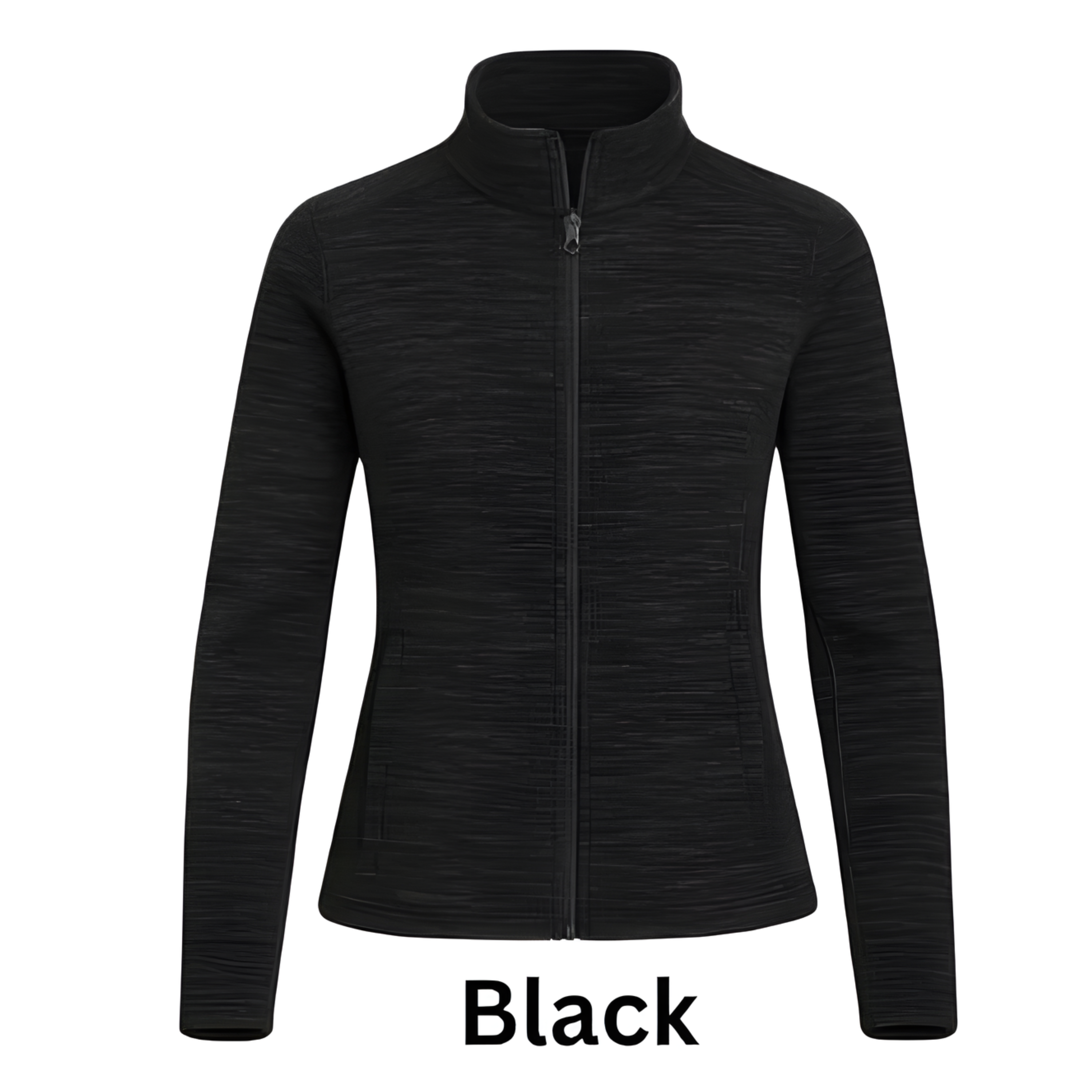 Personalized RN Fleece Jacket – Digi Stripe Nurse Jacket