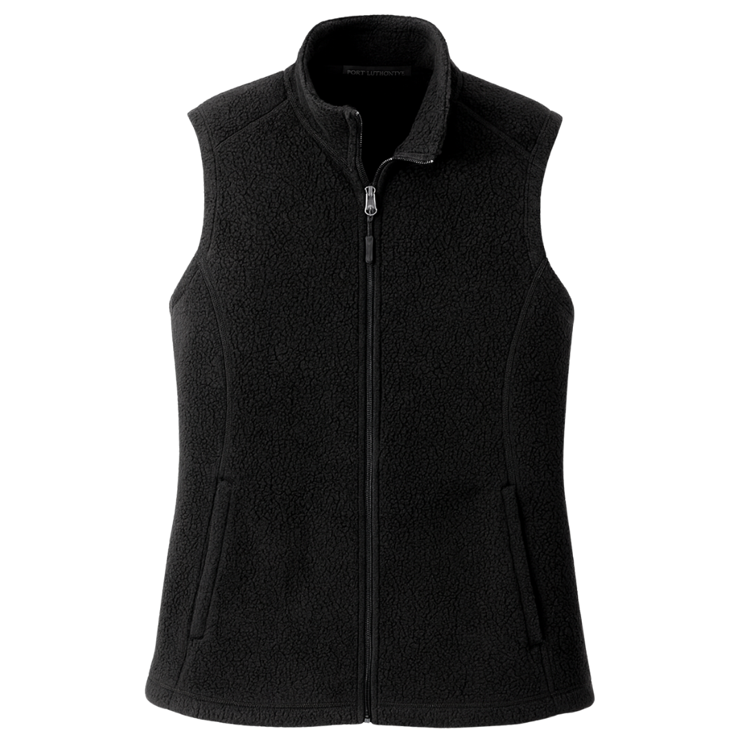 Custom Embroidered Fleece Vest – Personalized Text & Logo Vest - view 9, custom embroidered by Intriklo