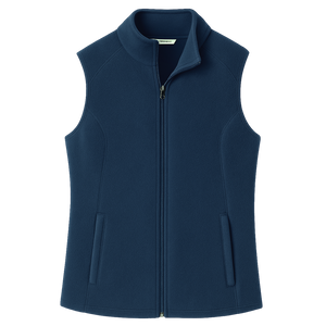 Custom Embroidered Fleece Vest – Personalized Text & Logo Vest - view 8, custom embroidered by Intriklo