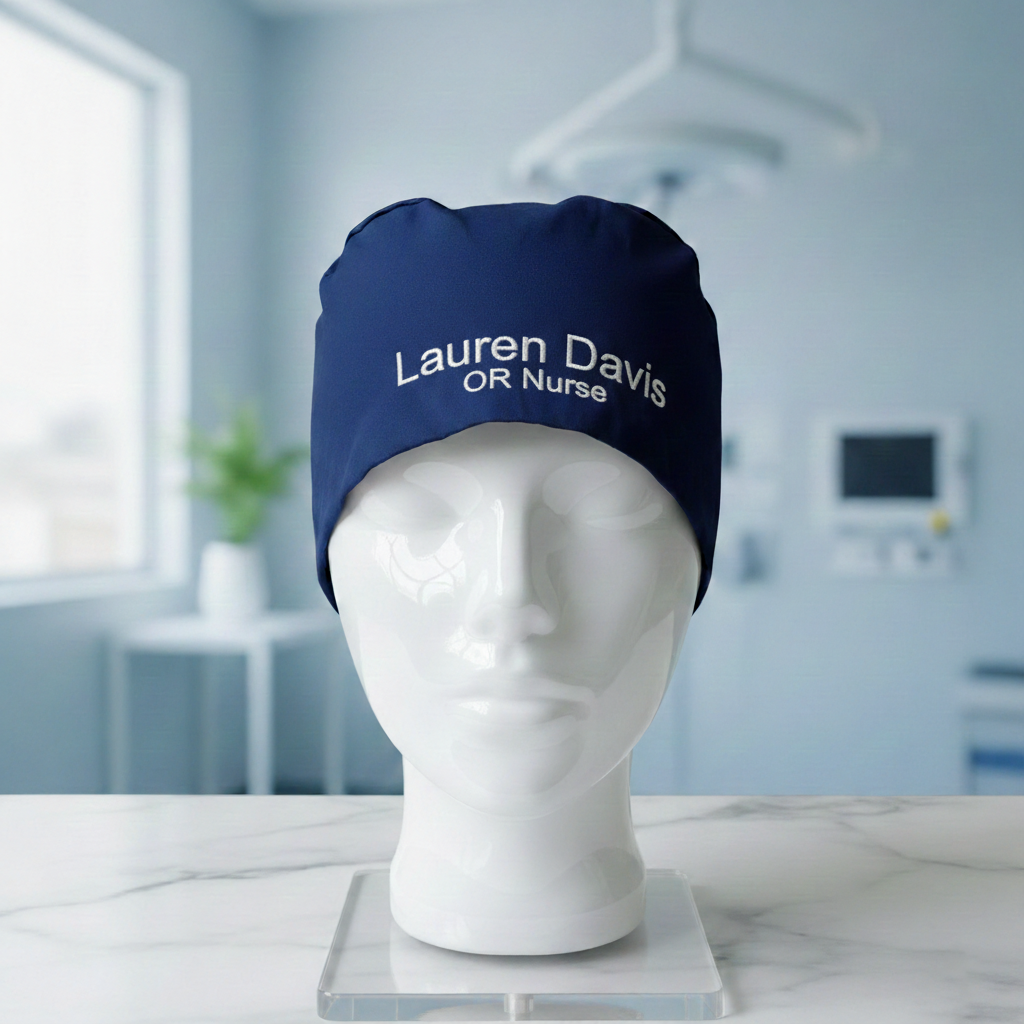 OR Nurse Embroidered Scrub Cap