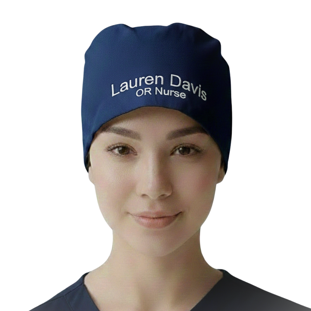 OR Nurse Embroidered Scrub Cap