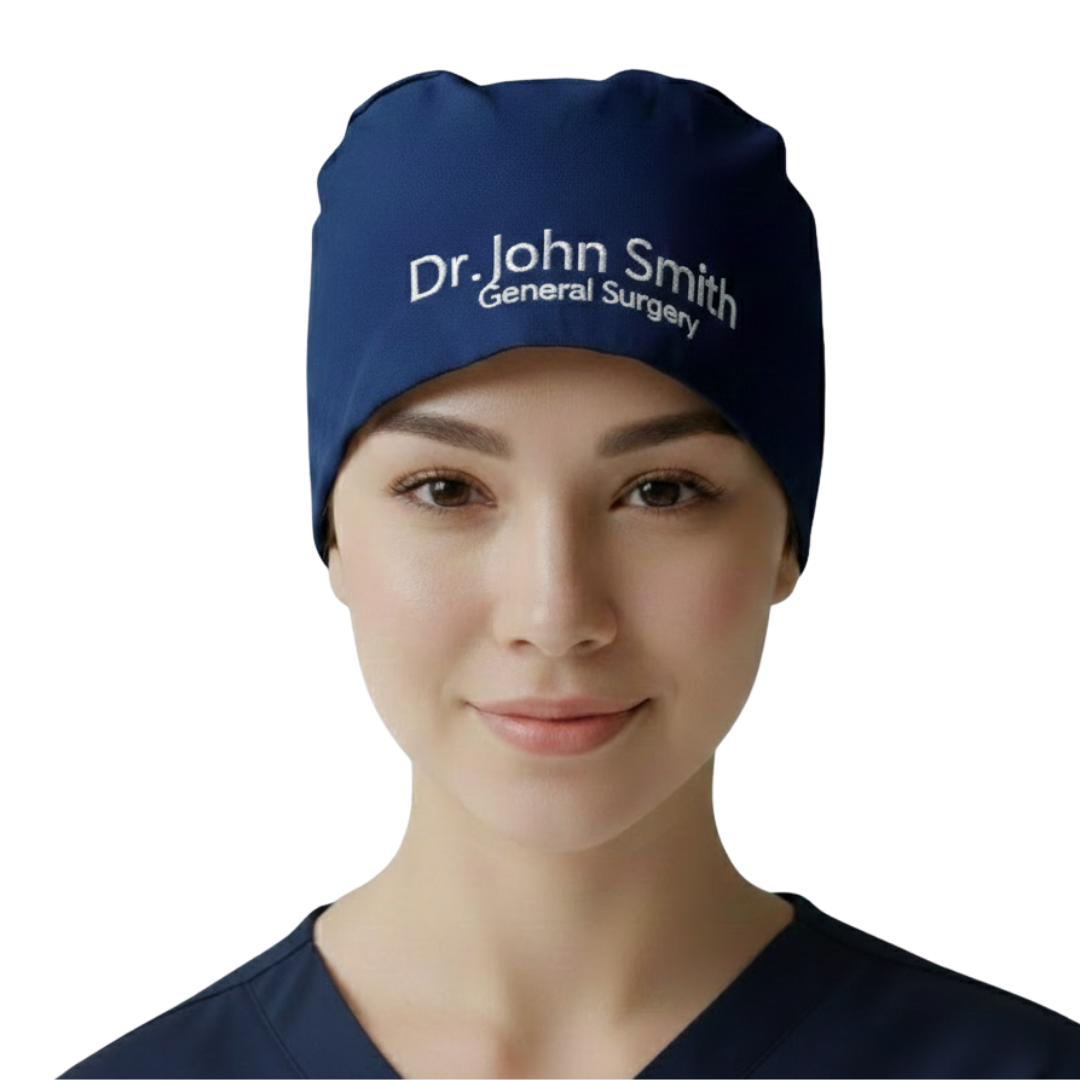 General Surgery Embroidered Scrub Cap