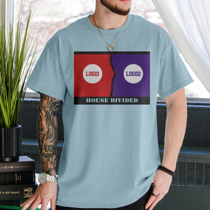 Personalized House Divided Sports Shirt – Any Teams, Any League 3 - view 3, custom embroidered by Intriklo