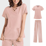 Nurse Uniform, Stretch Suit, Plastic Surgeon, Dentistry, Oral Surgery, Operating Theatre Work Clothes, Hospital Hand Washing Clothes, Short Sleeves