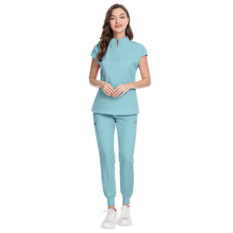 Hand washing clothes, doctors' brush gowns, operating room medical nurses' uniforms, work clothes, stand-up collars, slim and slim uniforms