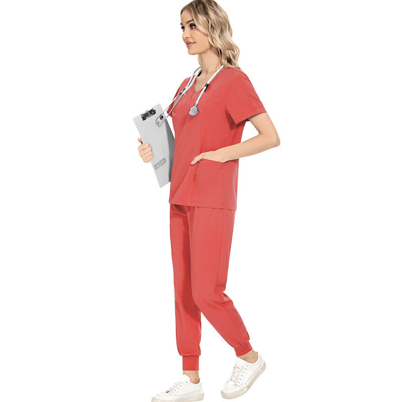 European-style hand brush gloves, hand wash gowns, new operating room beauty salon nurse uniforms, Korean style beauty salon work uniforms