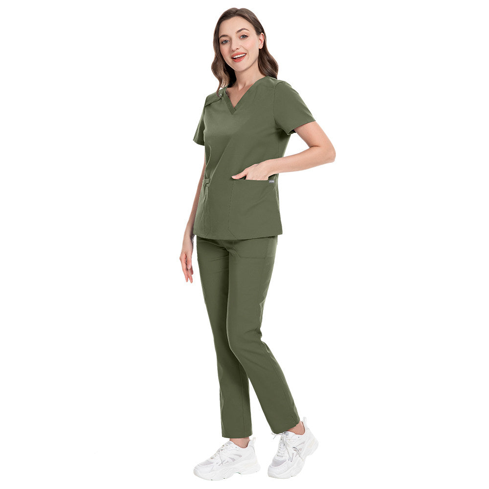 Nian Qing Men and Women Surgical Uniforms, Nurse Uniforms, Quick-Drying Surgery, Pets, Dental Clinics, Work Clothes, Hand Washing Clothes, Doctor Uniforms