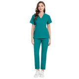Autumn and winter thick stretch quick-drying hand clothes high quality dental clinic doctors nurses operating room surgical clothes for men and women