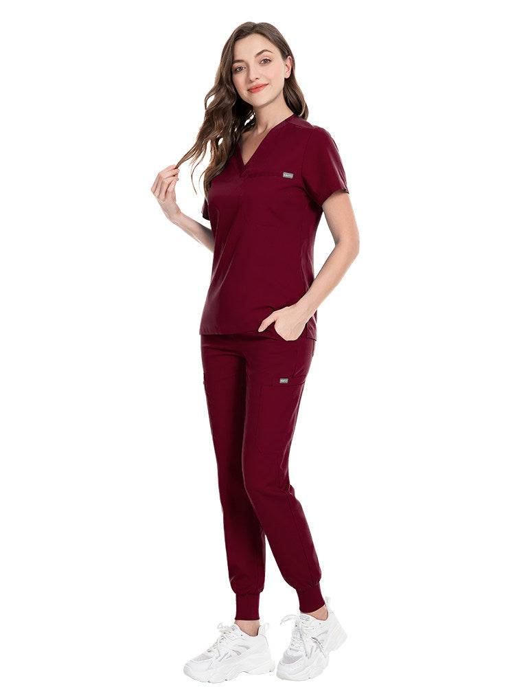 Unisex comfortable loose hand clothes, operating room doctors, nurses, work clothes, stretch quick-drying, high-quality uniforms