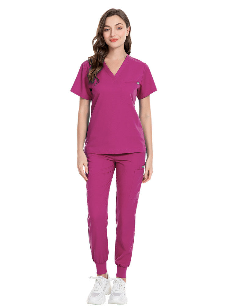 Unisex comfortable loose hand clothes, operating room doctors, nurses, work clothes, stretch quick-drying, high-quality uniforms